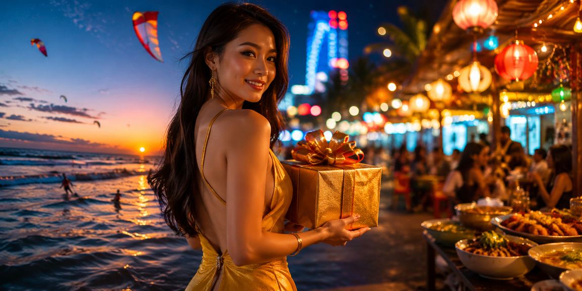 Người dùng 7100 duyệt web an toàn tại chợ đêm Mũi Né
